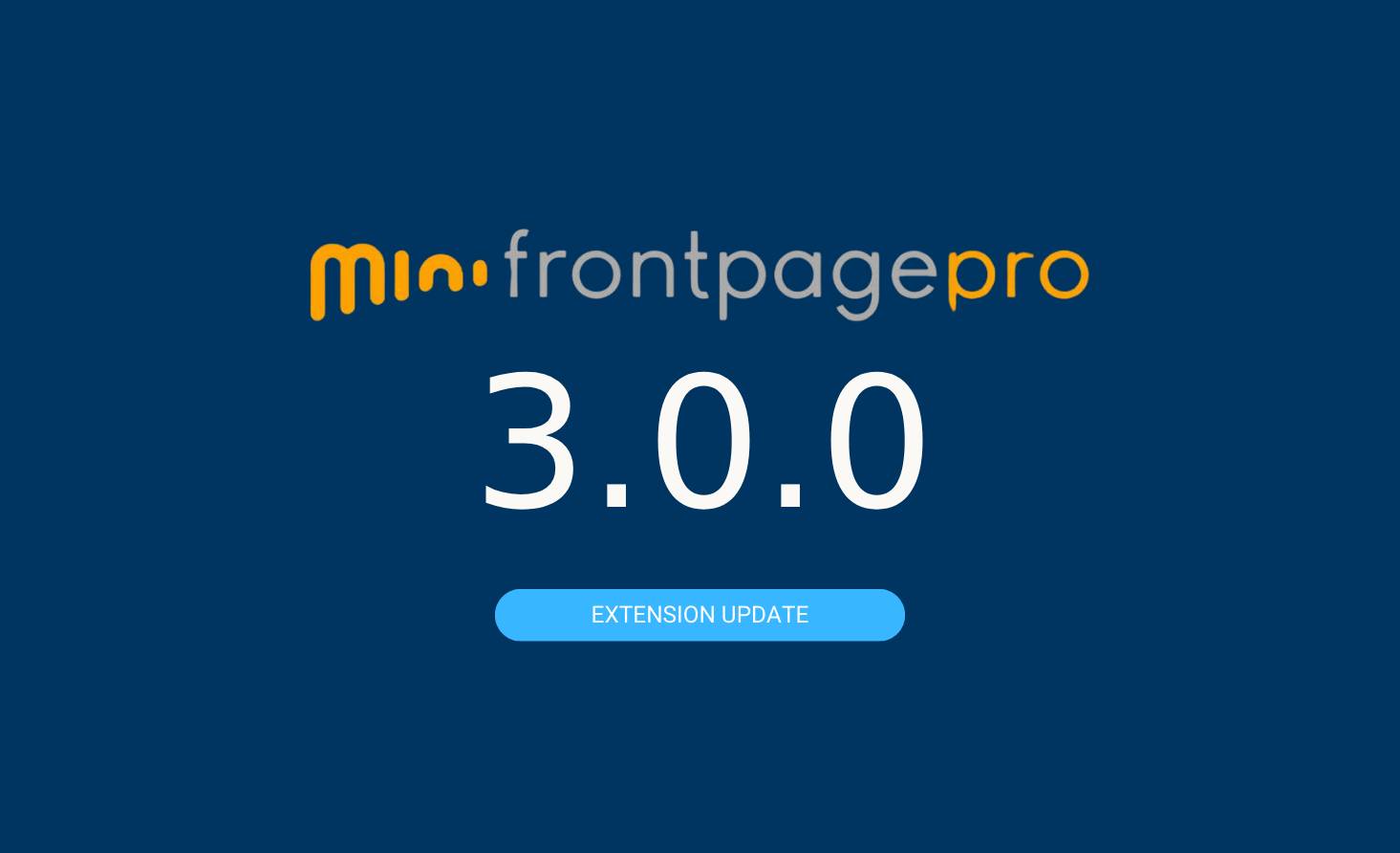 Minifrontpage Pro Update