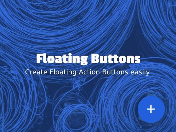 Simple Floating Buttons