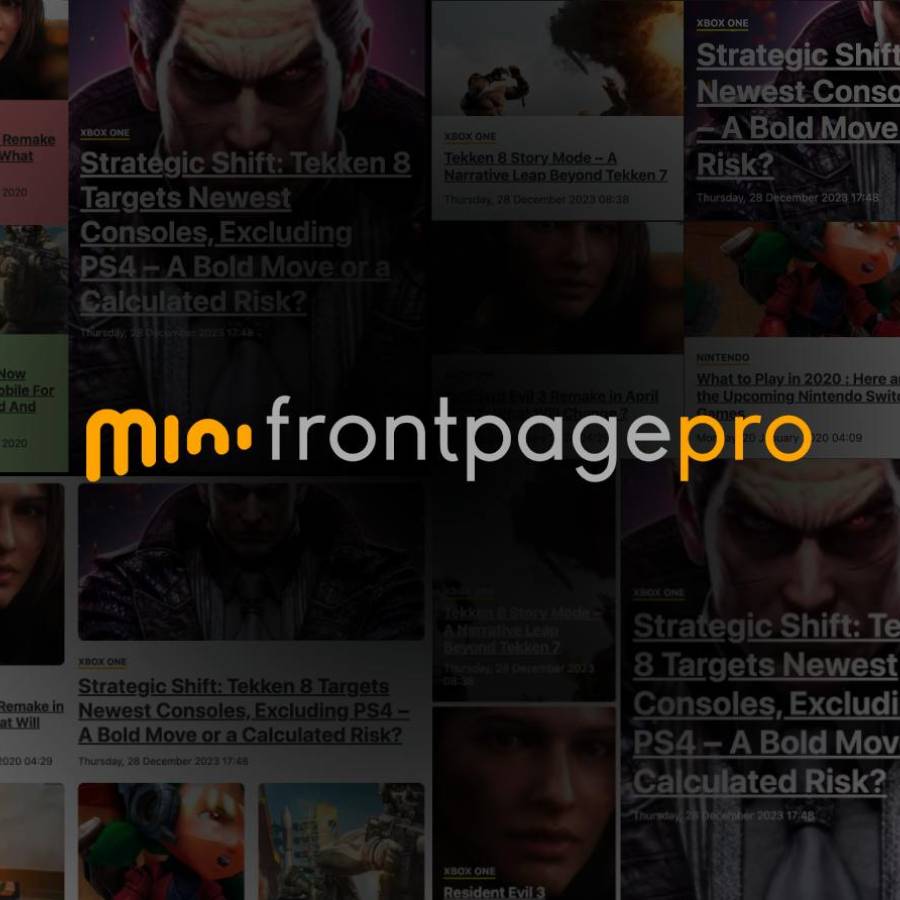 Minifrontpage Pro Version 2.5.0: Enhancing the Collage Theme