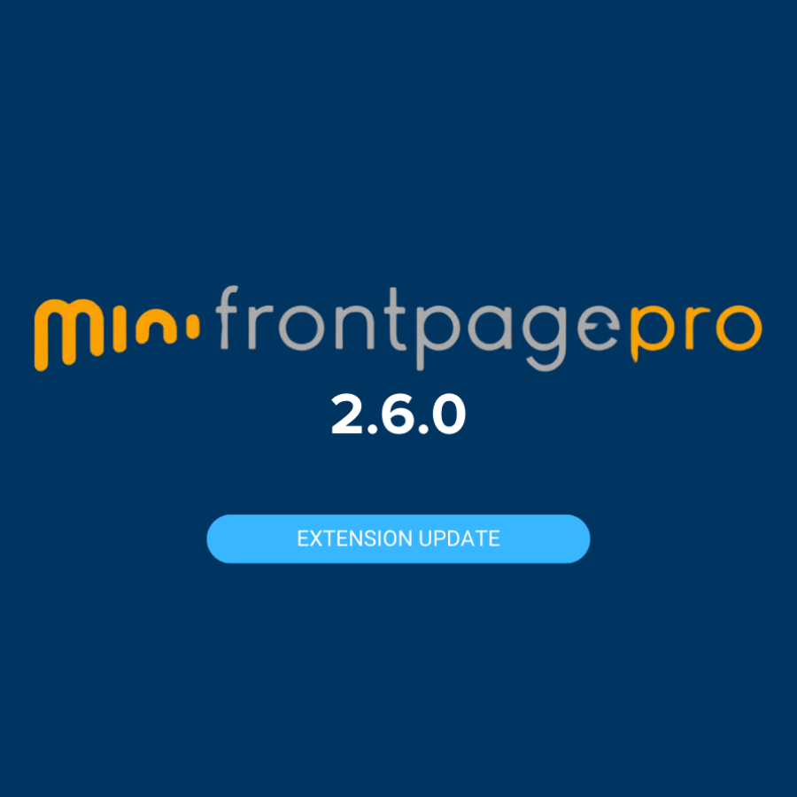 Minifrontpage Pro Joomla News Module Updated to Version 2.6.0